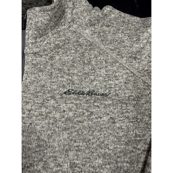 Eddie Bauer Men’s XL Radiator Fleece 1/4 Zip Pullover Heather Gray New With Tags - Picture 3 of 6